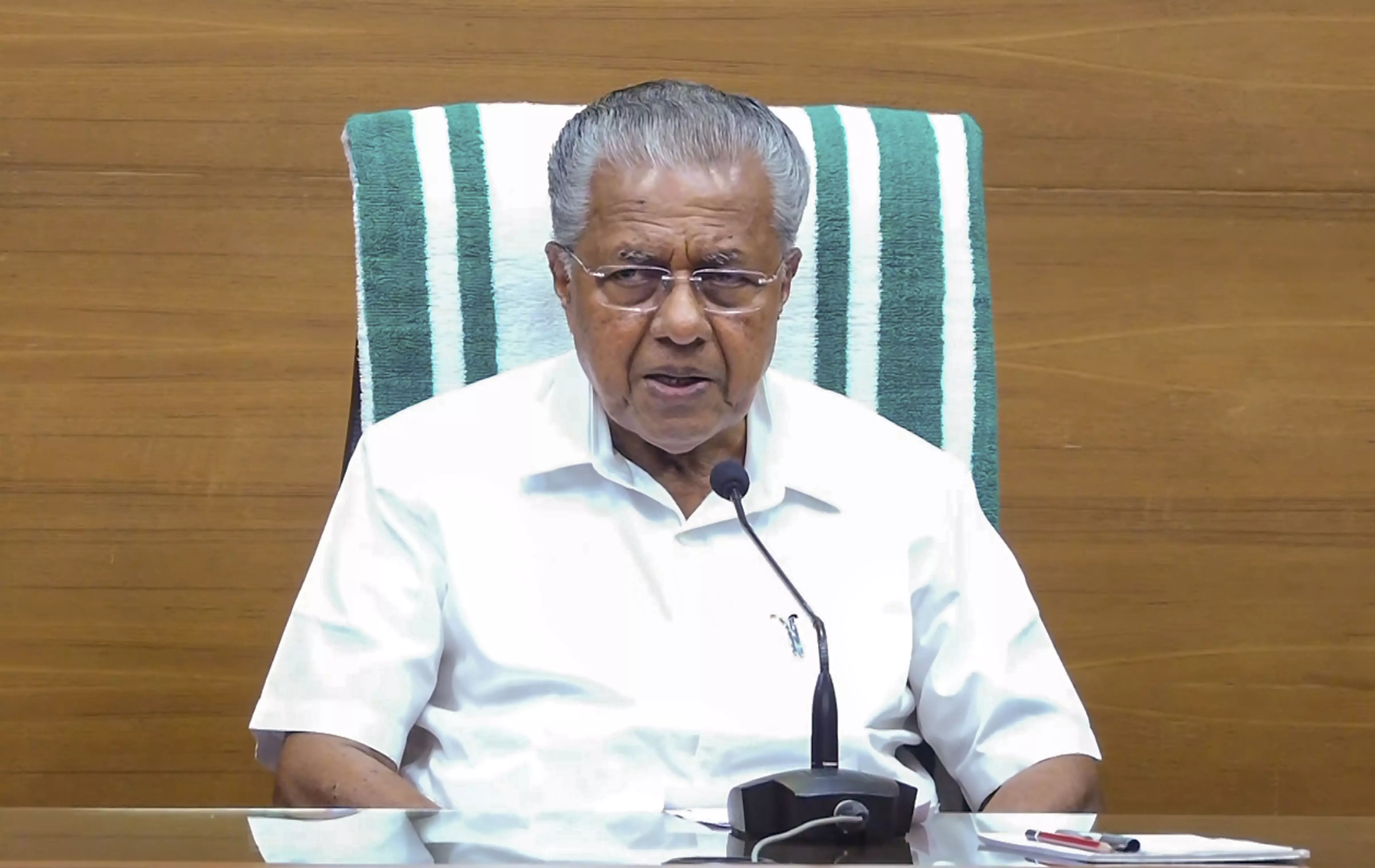 Kerala CM Condemns Attack on CJI Kerala CM Condemns Attack on CJI