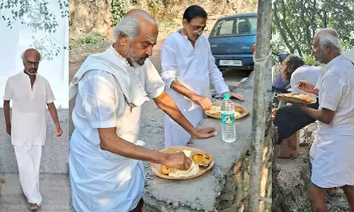Rajinikanths Humble Himalayan Spiritual Trip Goes Viral Rajinikanths Humble Himalayan Spiritual Trip Goes Viral