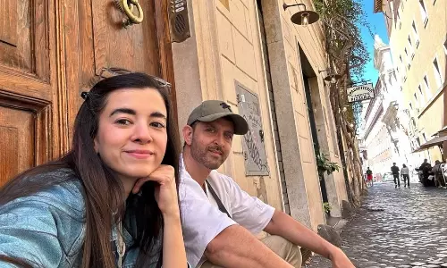 Hrithik Signs Saba In His First Independent Production