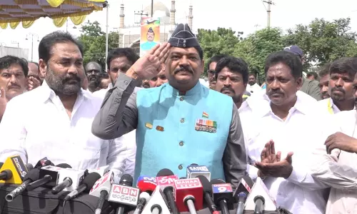 Kargil War Veteran Wing Commander Inaugurates Podalakur Road