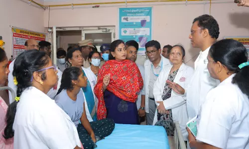 Home Minister Visits Tribal Students At KGH