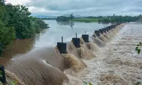 3 Tractors Swept Away Trying To Cross Overflowing Rivulet