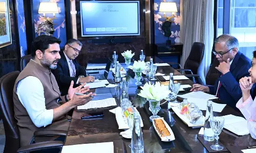 Investments: Lokesh Meets Industrialists in Mumbai