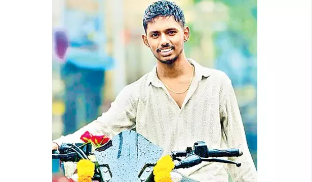 New Bike Gift Turns Tragic: Youth Dies in Crash in Visakhapatnam New Bike Gift Turns Tragic: Youth Dies in Crash in Visakhapatnam
