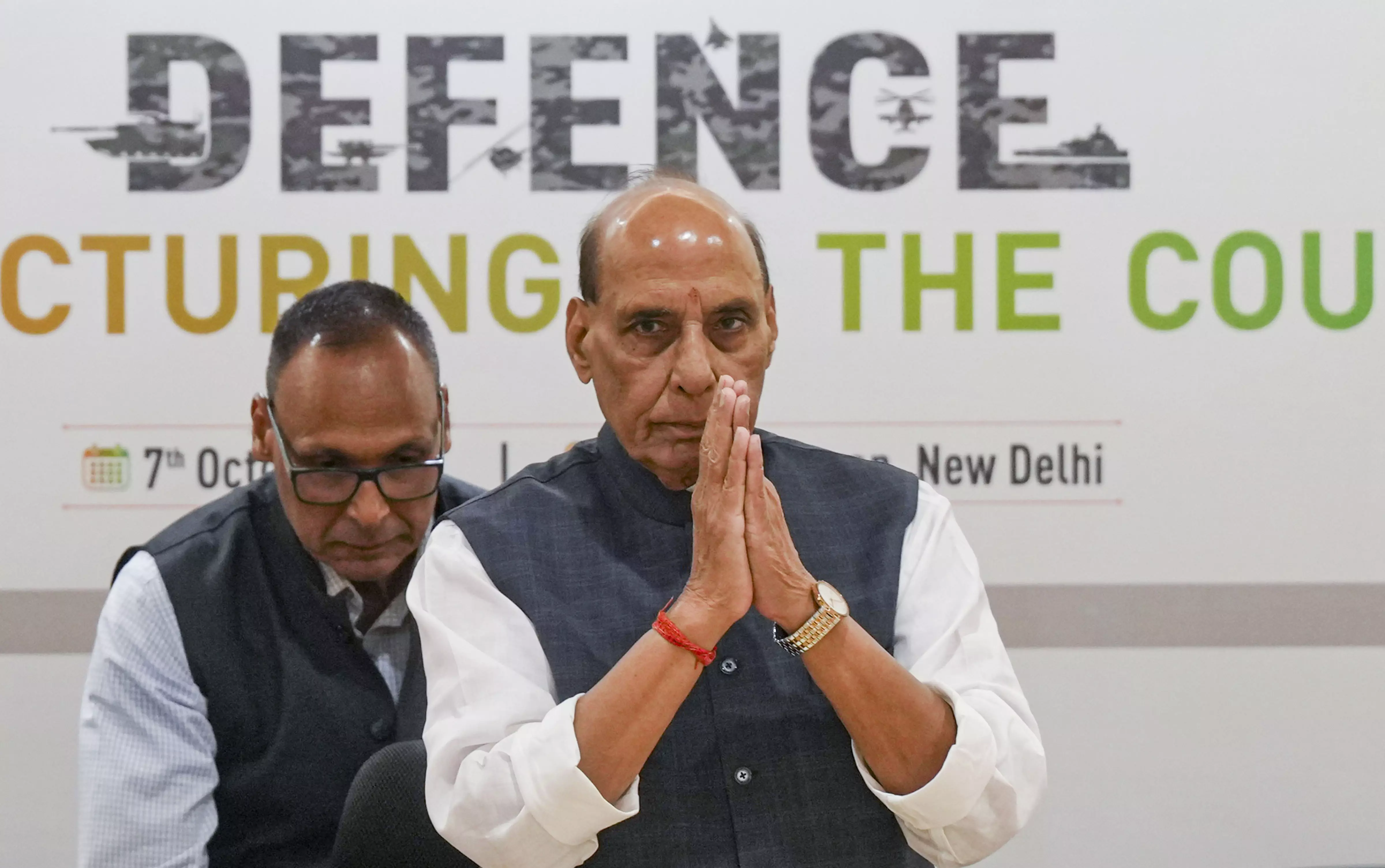 India Sourced ₹1.2 Lakh Cr Military Hardware in 2024-25: Rajnath
