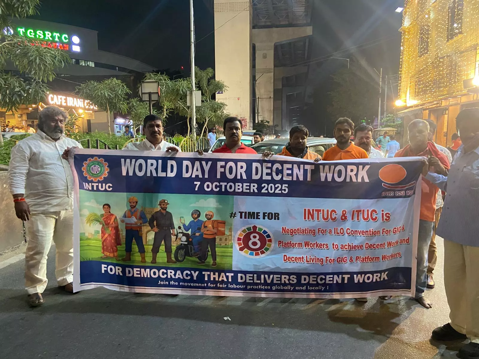 INTUC Reaffirms Right To Decent Work