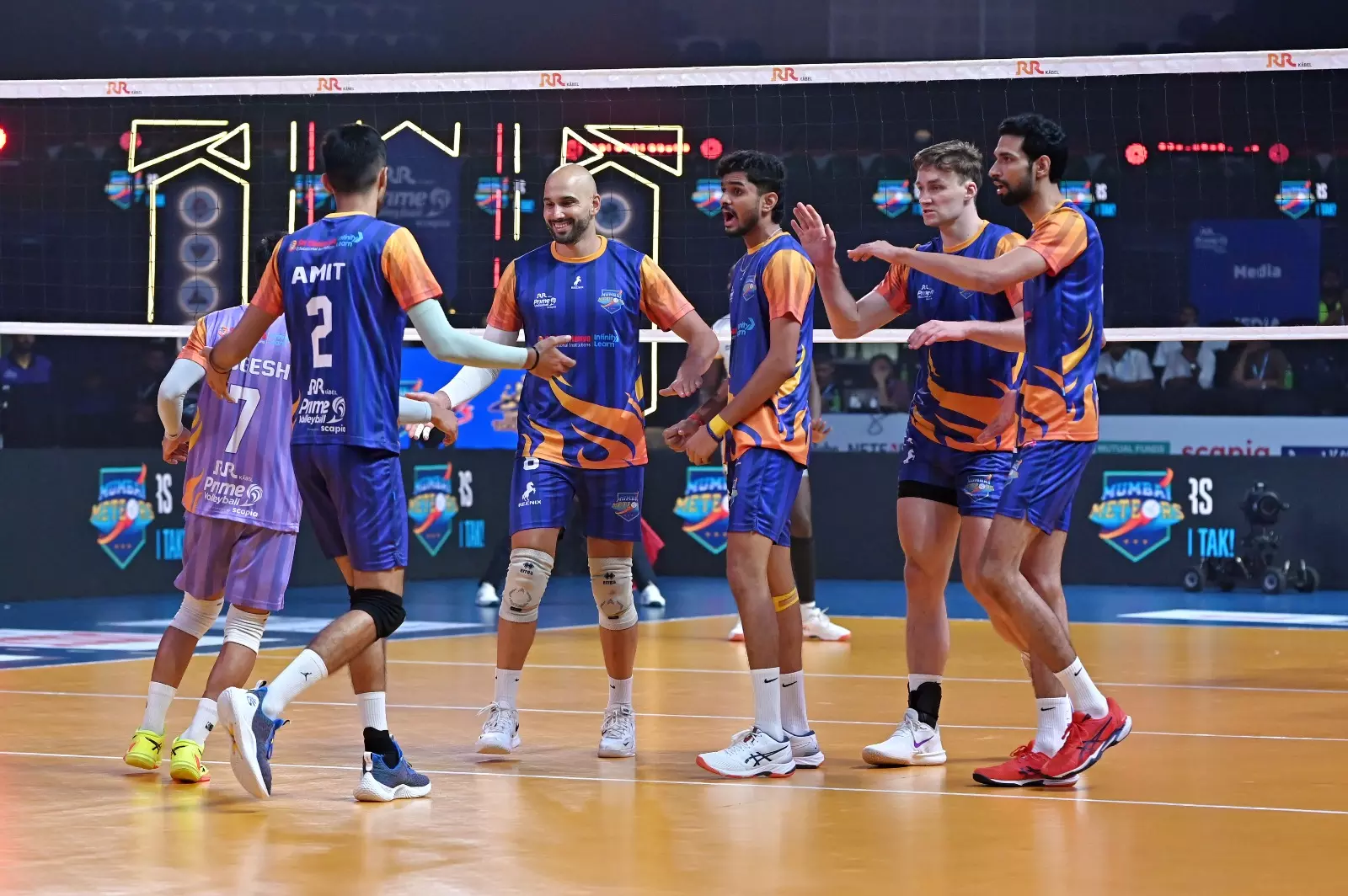 PVL 2025: Mumbai Meteors’ Dominance Continues with Another 3–0 Win Over Delhi Toofans