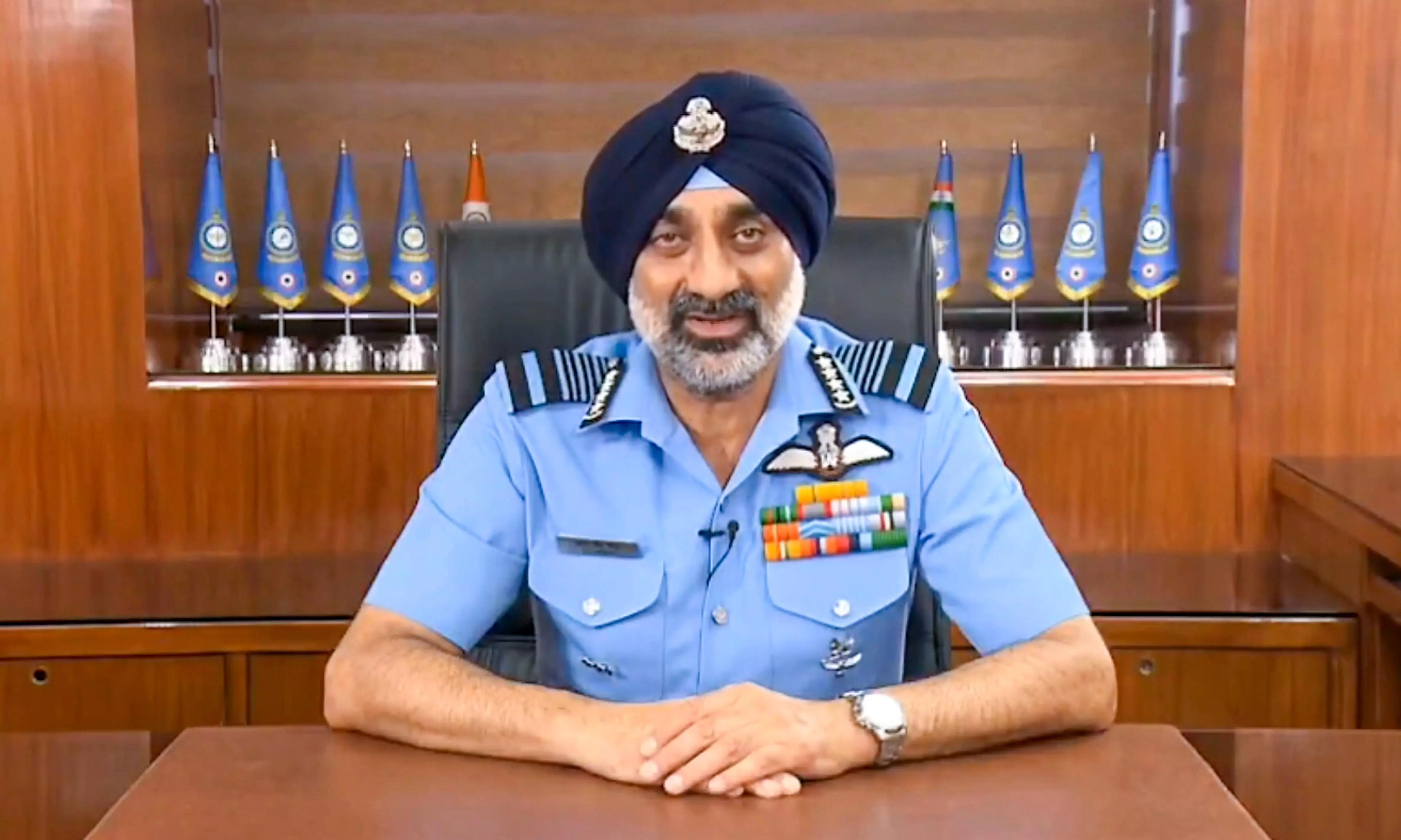 IAF Chief Urges Air Warriors to Stay Prepared for Future Challenges