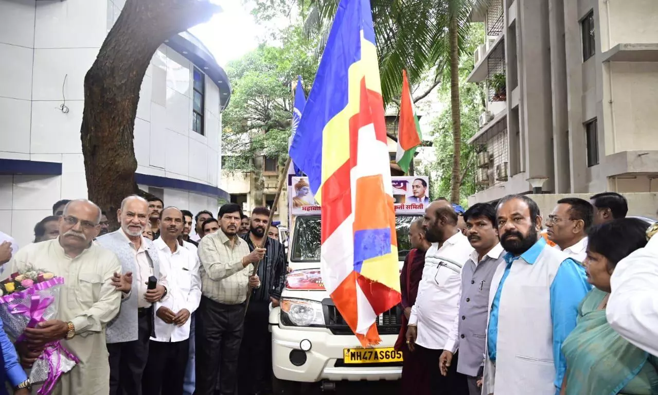 Mumbai Protest Over Mahabodhi Temple Gets Route Cut by Police