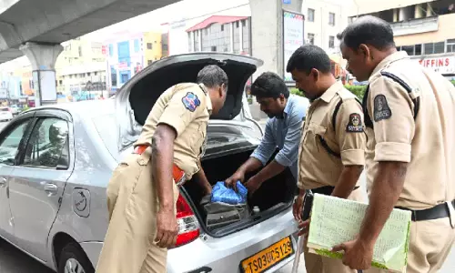 Rs 4.6 Lakh, Liquor Seized in Jubilee Hills Bypoll Checks Rs 4.6 Lakh, Liquor Seized in Jubilee Hills Bypoll Checks