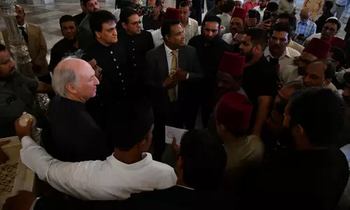 Sahebzadagans Meet Azmet Jah