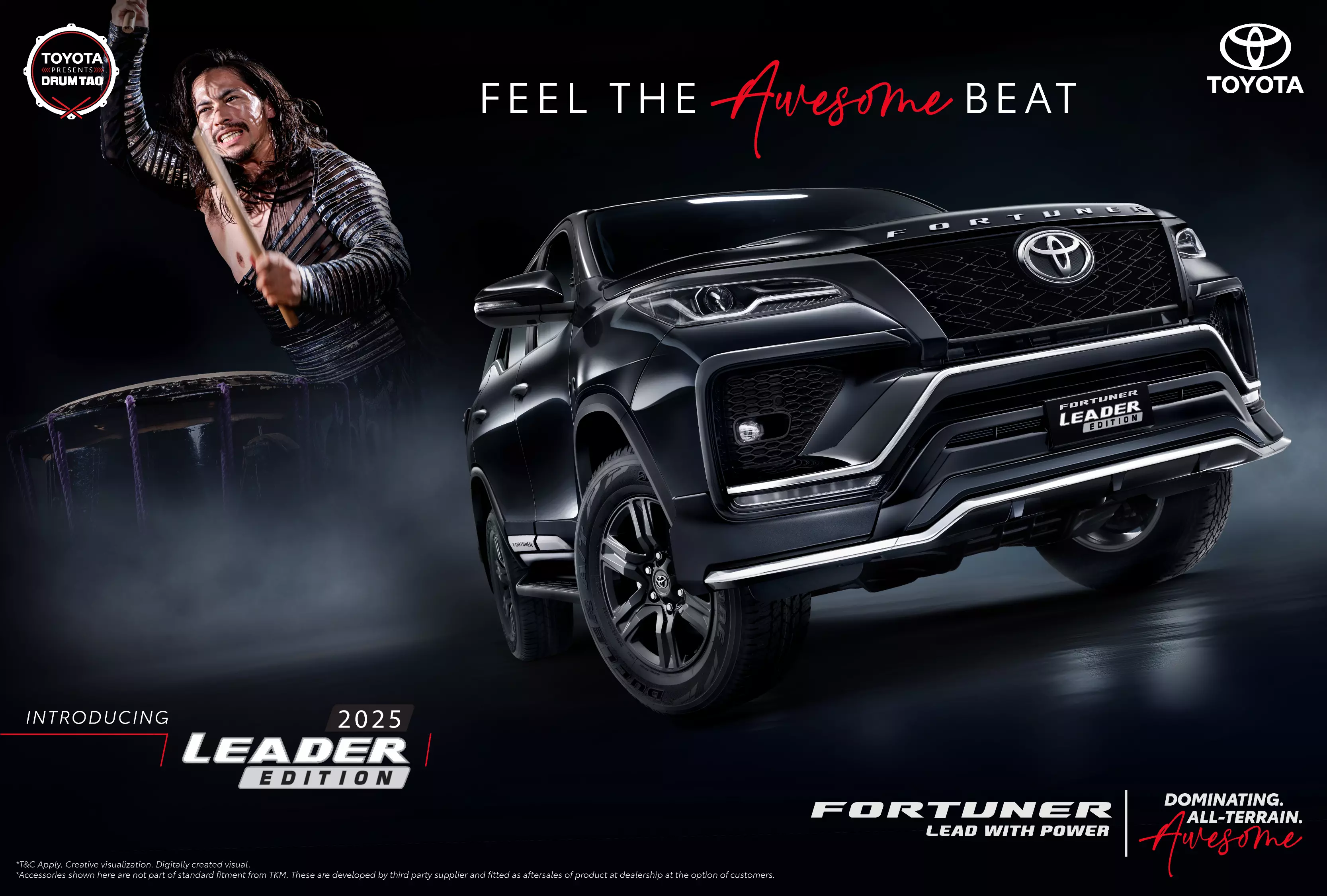 Toyota Kirloskar Motor Launches the 2025 Fortuner Leader Edition