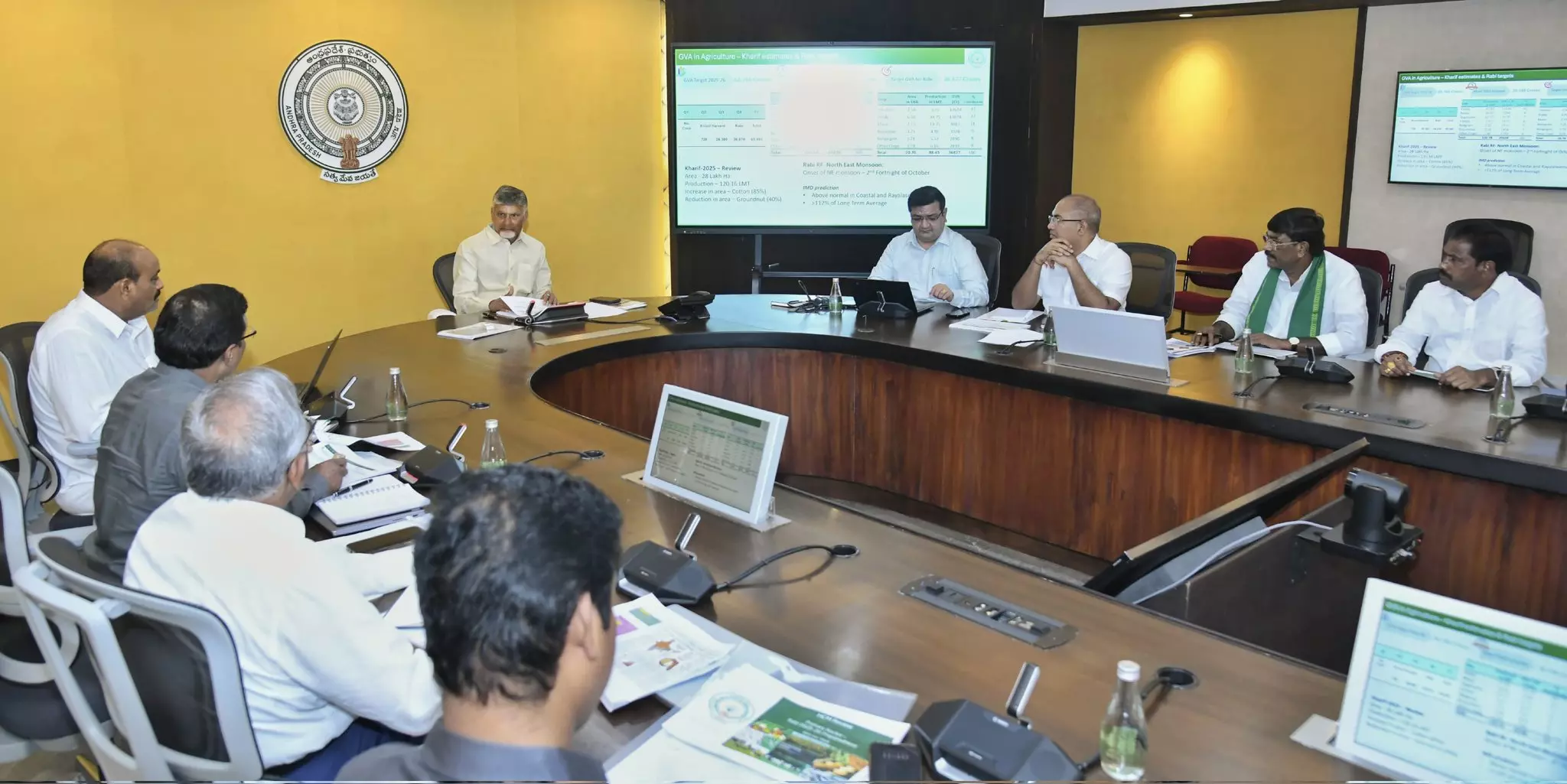 Naidu Calls for Mobile Rytu Bazaars in AP Naidu Calls for Mobile Rytu Bazaars in AP