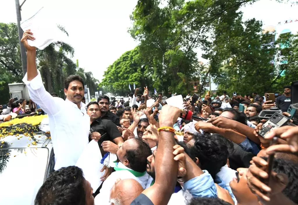 Jagan Vows to Protect Vizag Steel Plant From Privatisation Jagan Vows to Protect Vizag Steel Plant From Privatisation