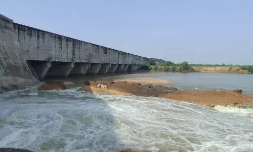 Sriramsagar Flood Canal Breaches Near Gandlapet