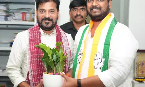 Jubilee Hills Bypoll: Congress Candidate Naveen Yadav Meets CM Revanth Reddy
