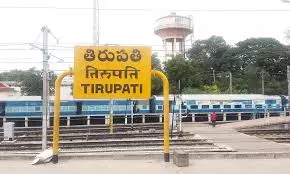Closure Of South Gate At Tirupati West Railway Station Causes Hardships