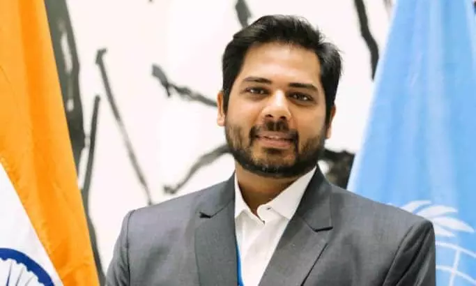 Peddapalli MP Vamsi Represents India At UNGA