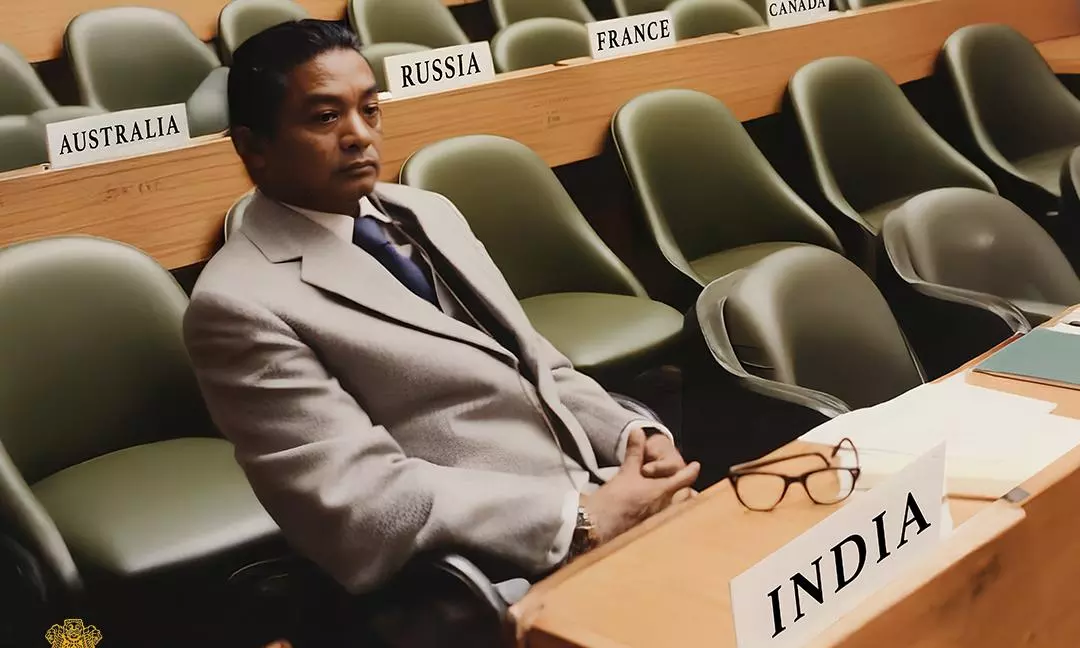 Peddapalli MP Vamsi Represents India At UNGA