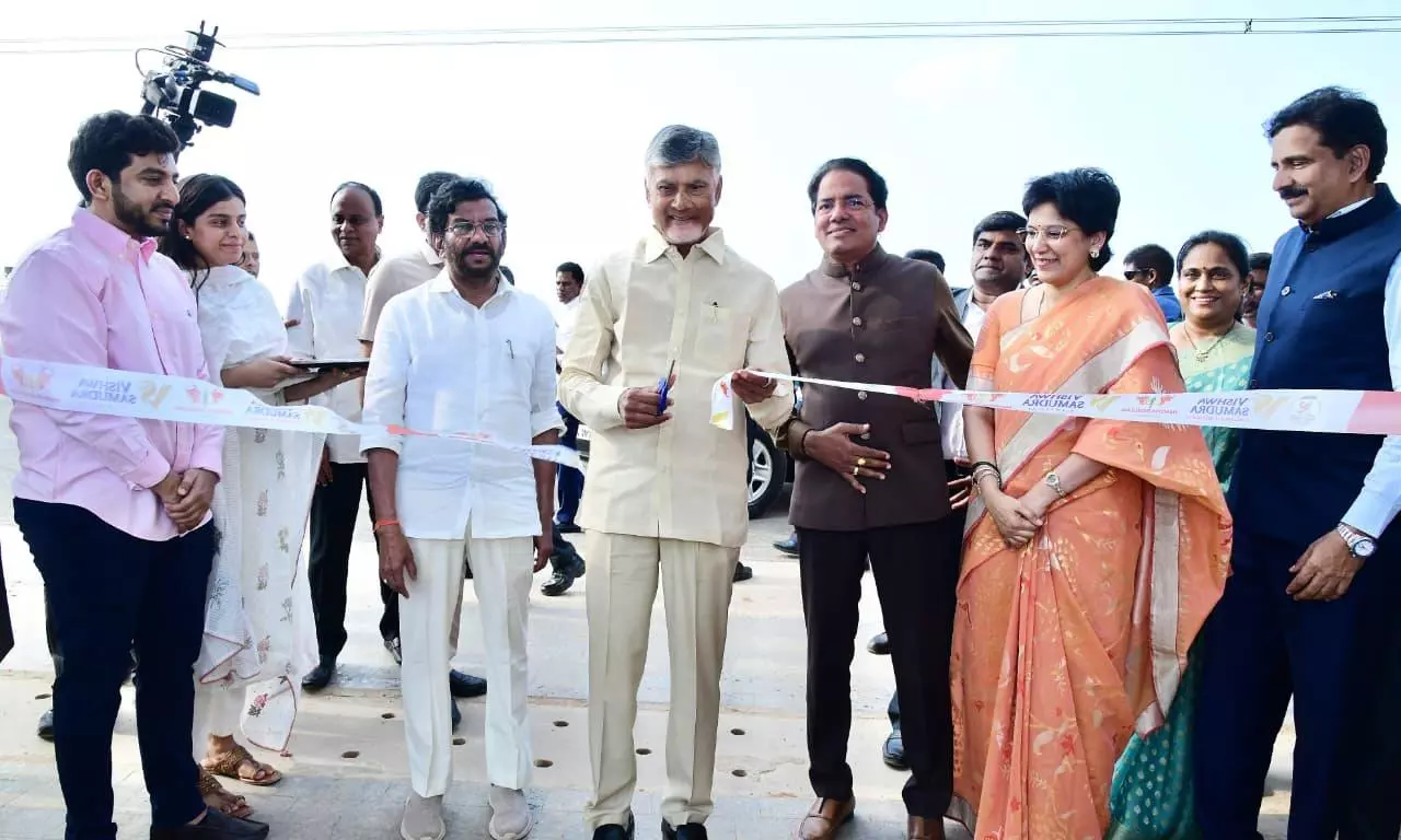 AP CM Inaugurates 3 Landmark Projects in Nellore