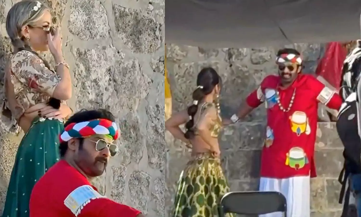 Angry man Prabhas in Jovial, Colourful Mood