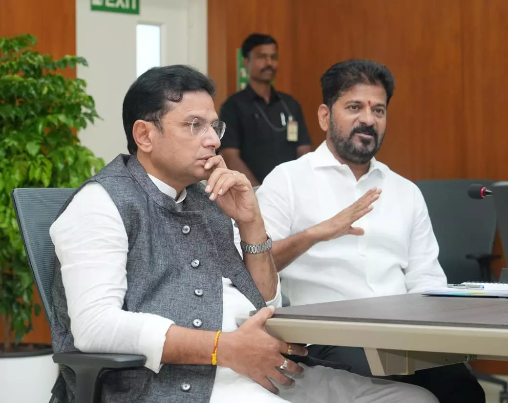 Commence T Square Works by November: Revanth Reddy to Officials