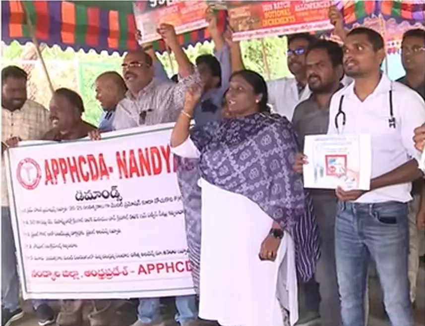 PHC Strike, No NTR Vaidya Seva At Private Hospitals Derails Healthcare In AP