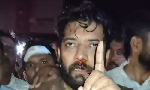 Kerala: Congress MP Shafi Parambil Injured in Police Lathi Charge