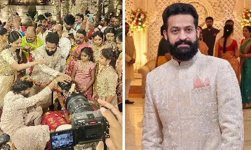 Jr NTR Attends Brother-in-Law’s Wedding, Pics Go Viral