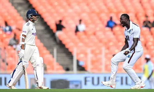 WI Pacer Jayden Seales Fined for Hitting Yashaswi Jaiswal