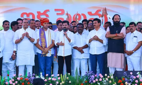 SRSP Stage-II Will Be Named After Ramreddy Damodar Reddy: CM Revanth SRSP Stage-II Will Be Named After Ramreddy Damodar Reddy: CM Revanth