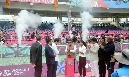 Vizag Stadium Honours Cricketers Mithali Raj, Raavi Kalpana Vizag Stadium Honours Cricketers Mithali Raj, Raavi Kalpana