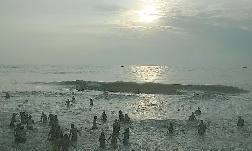 Three VIT Students Drown, Two Missing At Vodarevu Beach