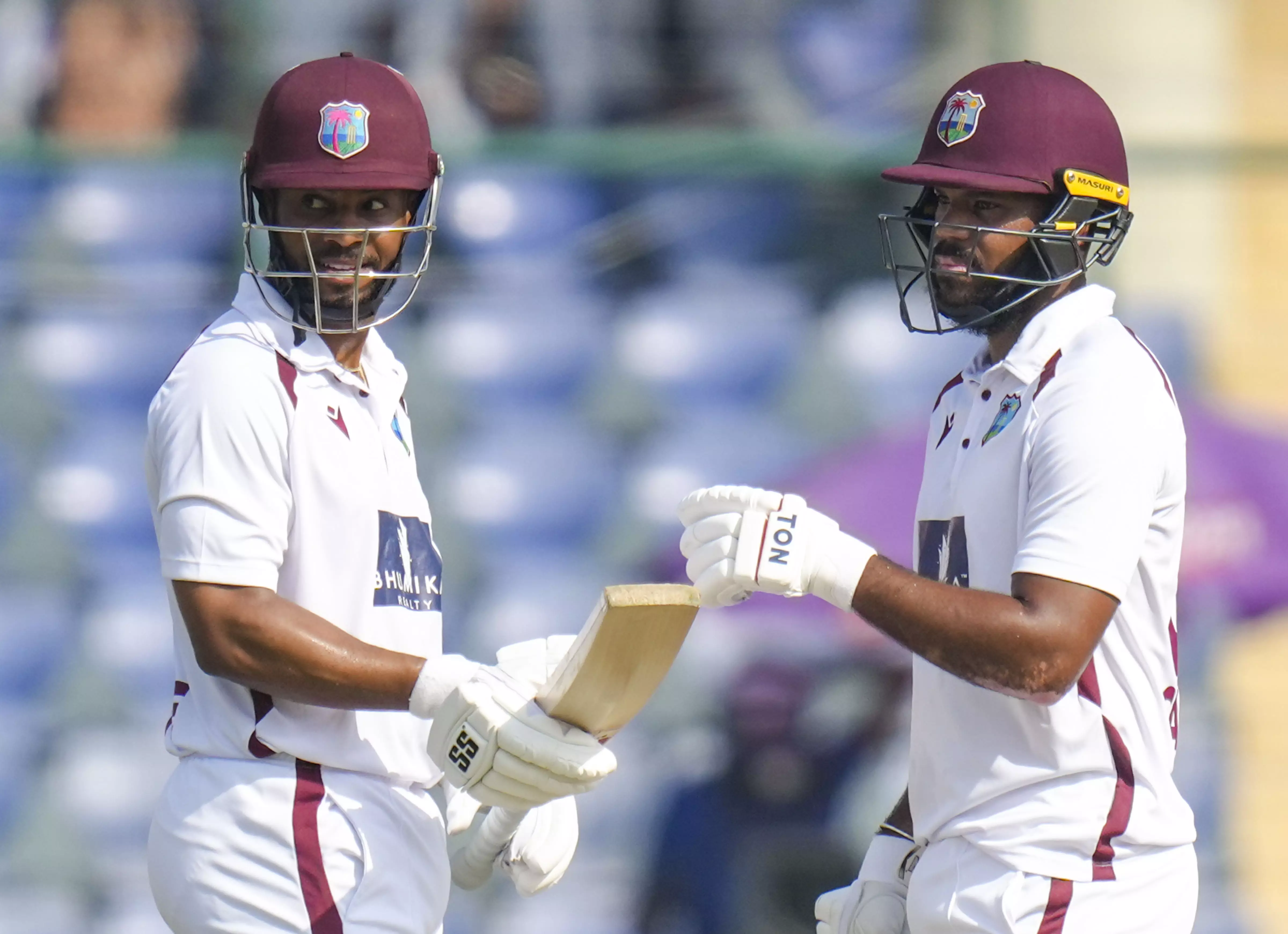 2nd Test: Campbell, Hope Help WI Reach 252/3 at Lunch on Day 4