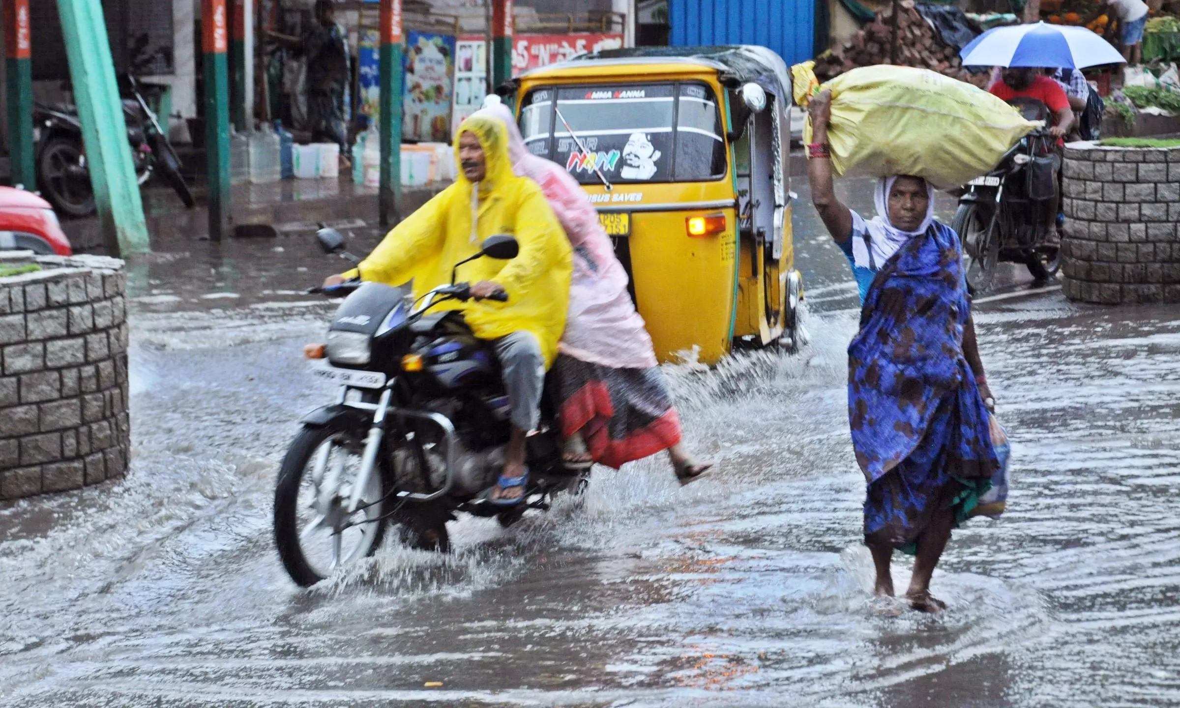 Heavy Rainfall, Floods in Godavari Districts