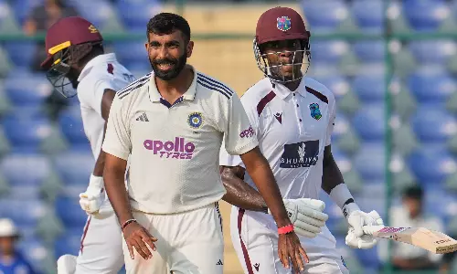 India Bowl Out West Indies for 390, Need 121 to Win 2nd Test