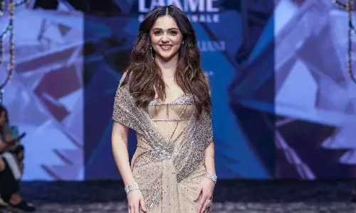 Aneet Padda Stuns in Runway Debut