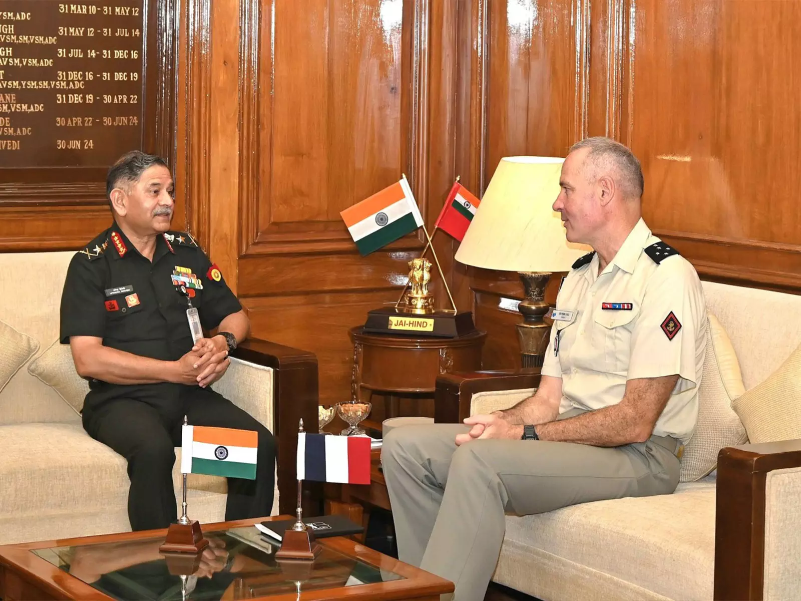 Army Chief Gen Dwivedi Meets French Counterpart, Reaffirms Defence Partnership
