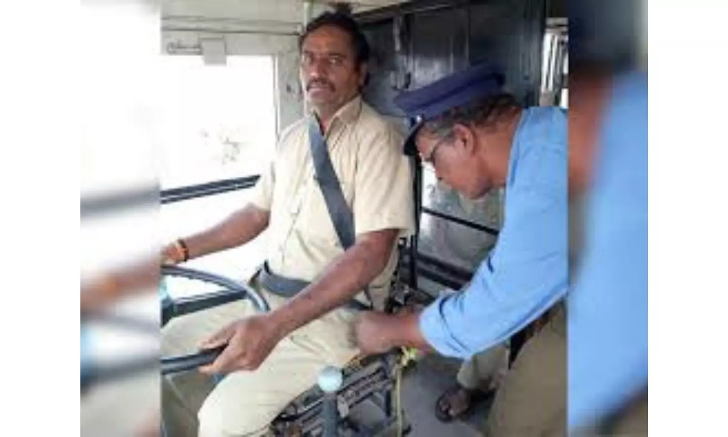 Hyderabad RTC Drivers Oppose Seat Belt Rule