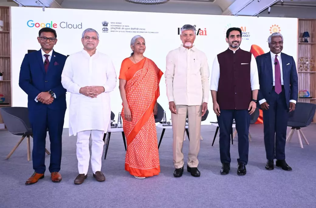 Naidu Brings Google’s $10 bn AI Hub to Vizag