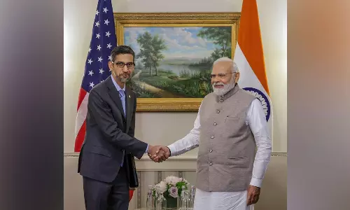Google CEO Speaks to PM Modi Google CEO Speaks to PM Modi