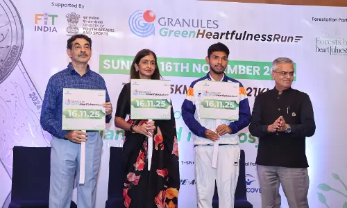 Fourth Edition Of Granules Green Heartfulness Run & Plantation Week To Begin on Nov. 9 Fourth Edition Of Granules Green Heartfulness Run & Plantation Week To Begin on Nov. 9