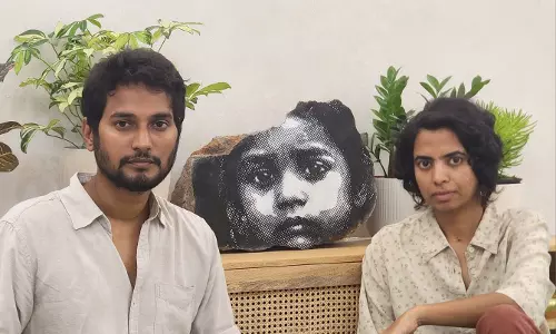 Graffiti in Hyderabad Calls Out Child Begging Mafia