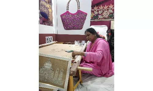 A Draped Tale Of Grace Woven In Chanderi