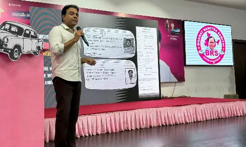 KTR Accuses Congress of Voter Fraud