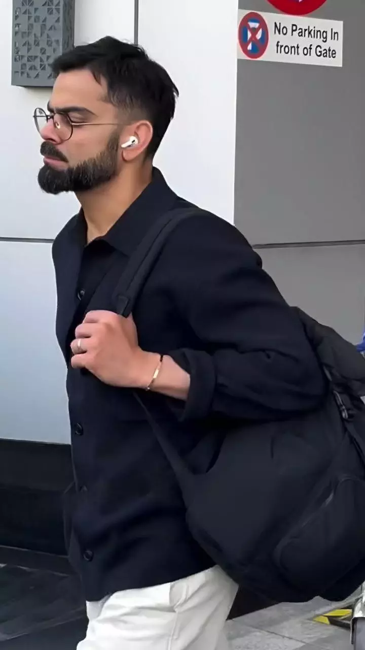 In Pics: Virat Kohli Returns to India Ahead of Australia Tour