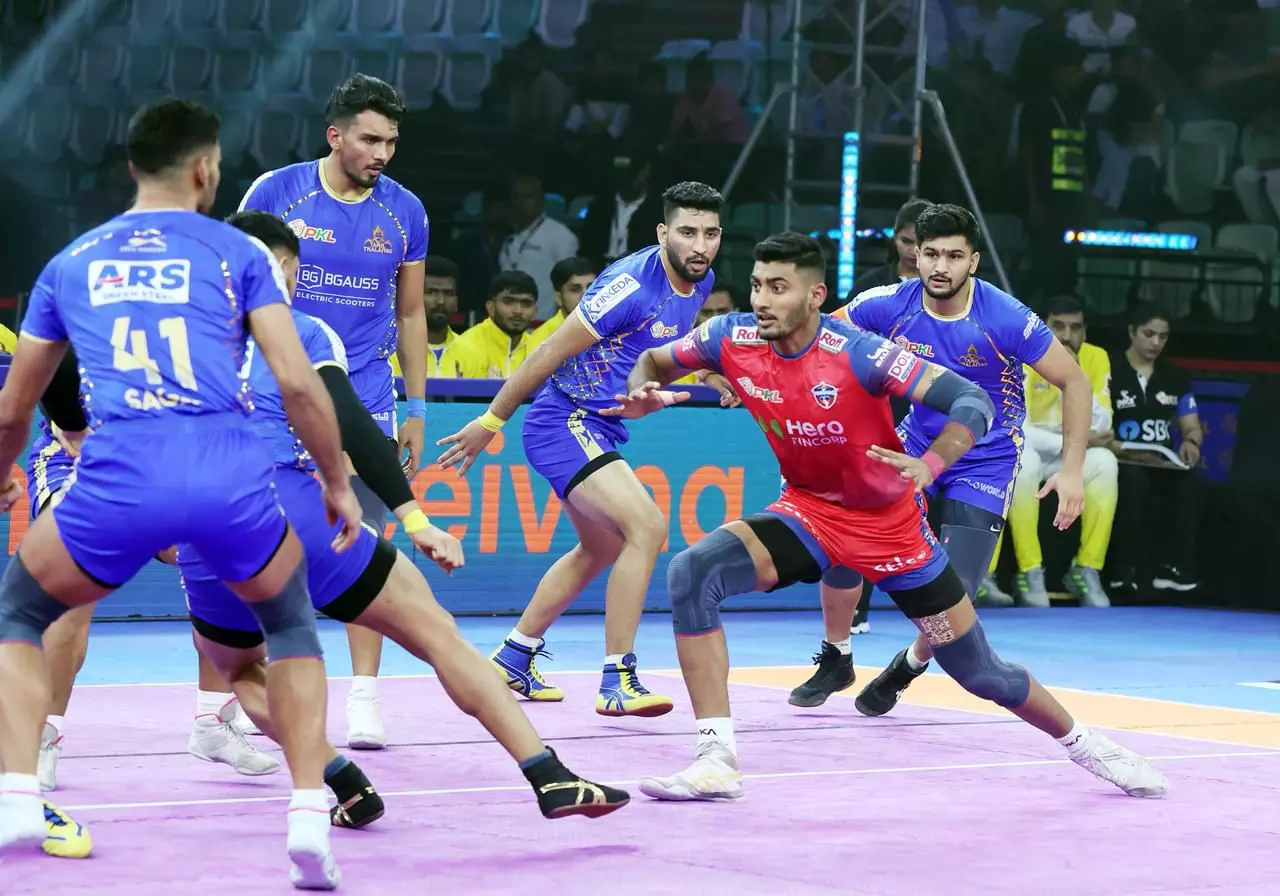 PKL: UP Yoddhas Stage Stunning Comeback to Beat Tamil Thalaivas