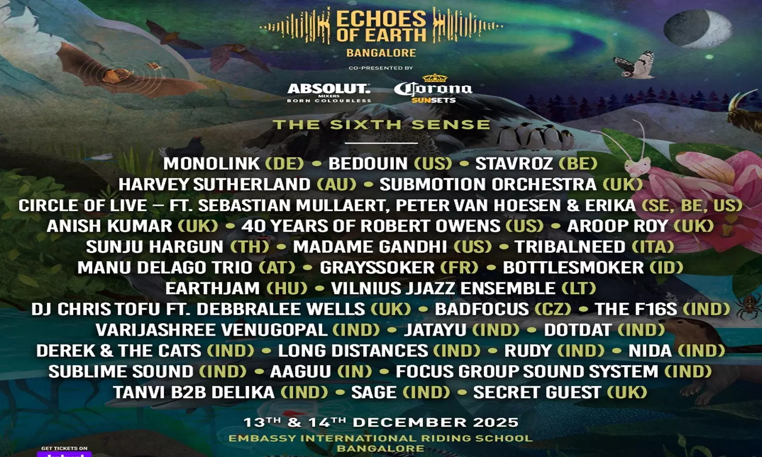 India’s Greenest Circular Music Festival Echoes of Earth Celebrates ‘The Sixth Sense’