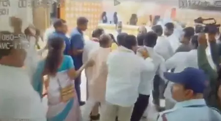 BJP and BC Leaders Clash Over Photos at BJP Office