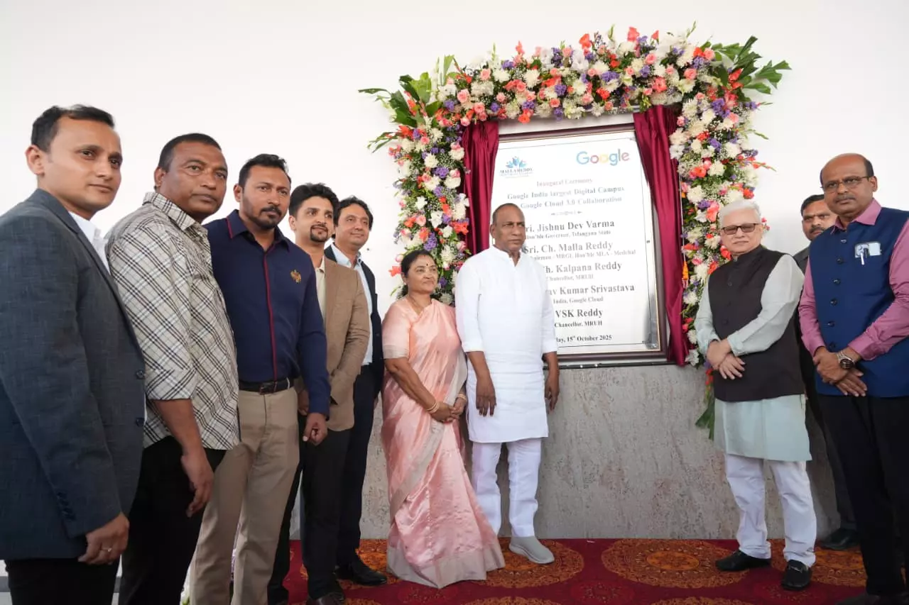 Mallareddy Colleges Ties Up Google for Digital Campus